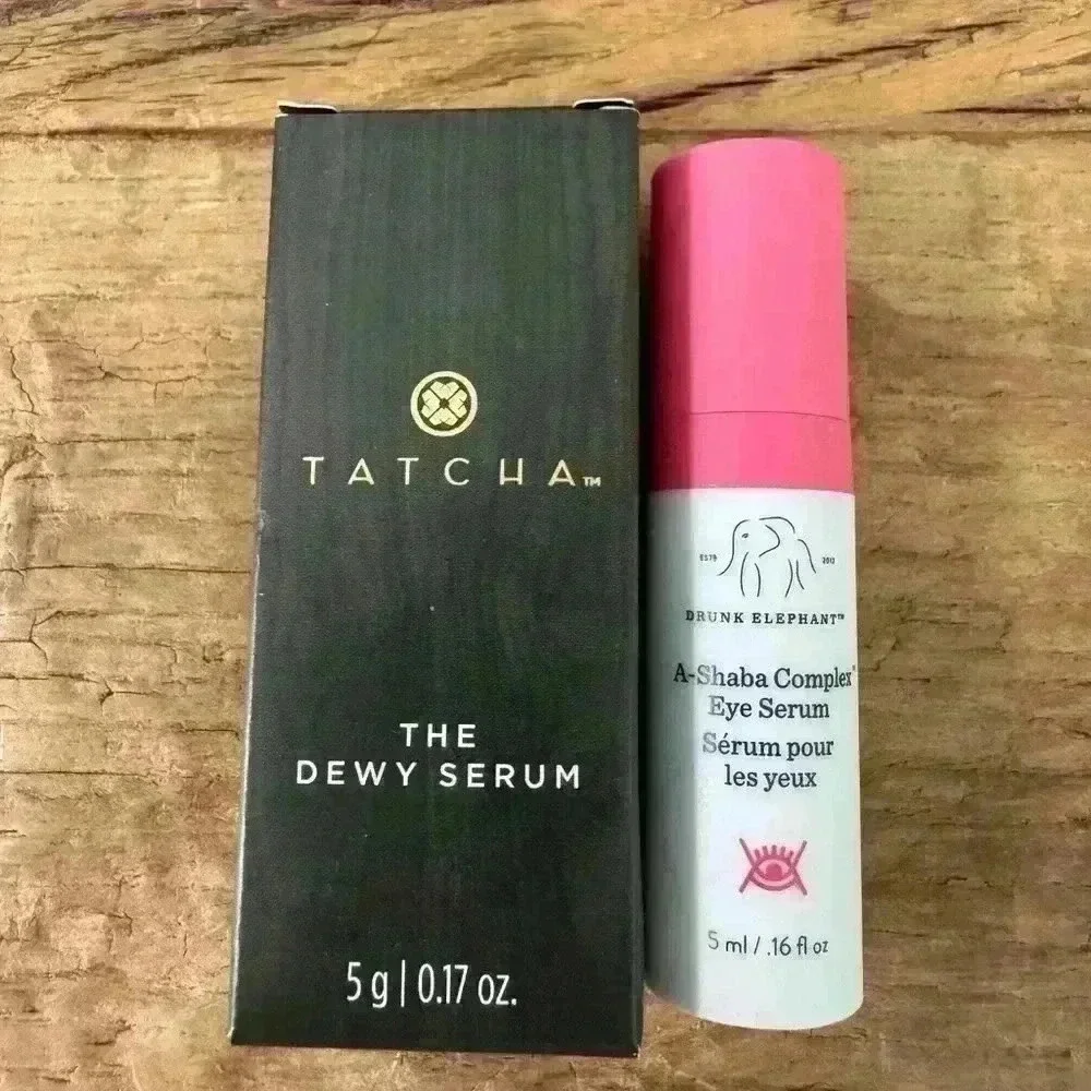 🚨BUNDLE🚨 Drunk Elephant A-Shaba Complex Eye Serum & Tatcha Dewy Serum!!